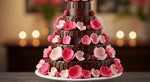 Load image into Gallery viewer, Grand Pink Petals with Chocolate Cake

