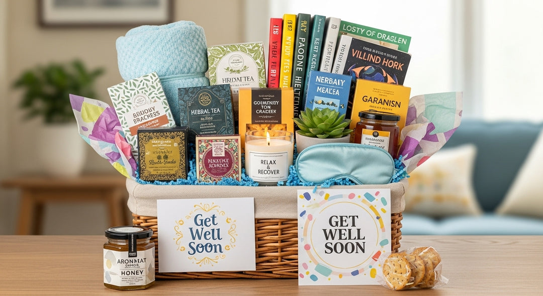 Get Well Soon Wishes Basket