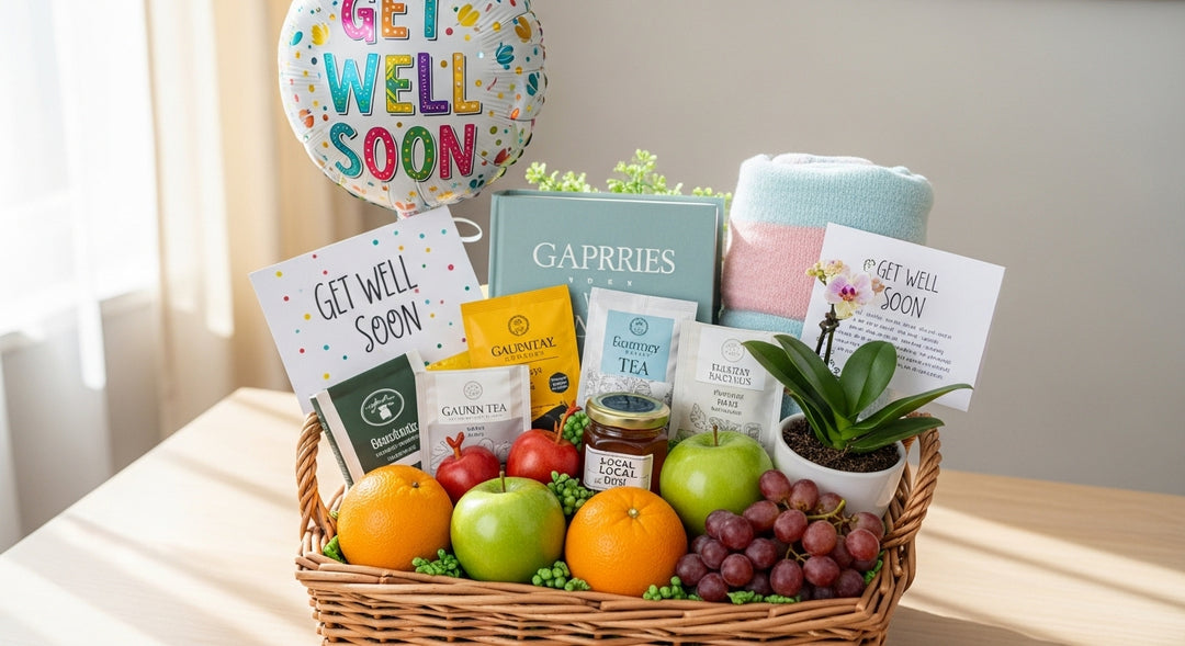 Get Well Soon Wish Basket