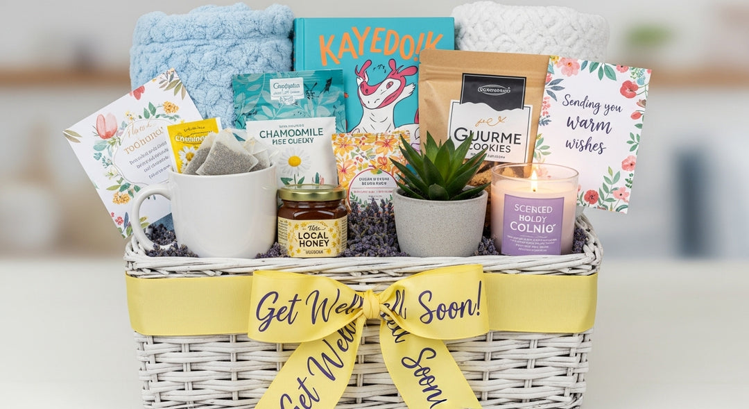Get Well Soon Wish Basket