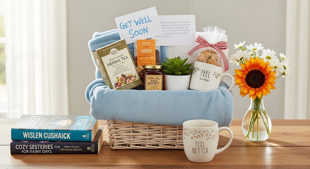 Get Well Soon Wish Basket