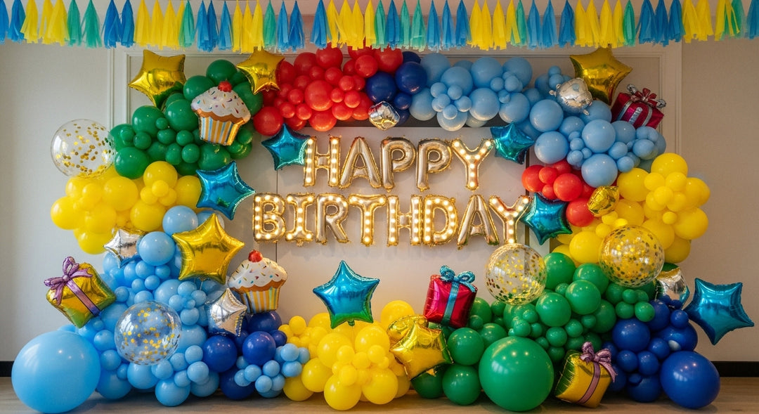 Birthday Blast Balloon Décor