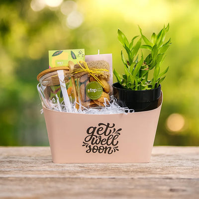 Get Well Soon Wishes Basket